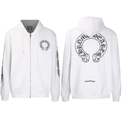 Chrome Hearts New Zip Up Hoodie -5001