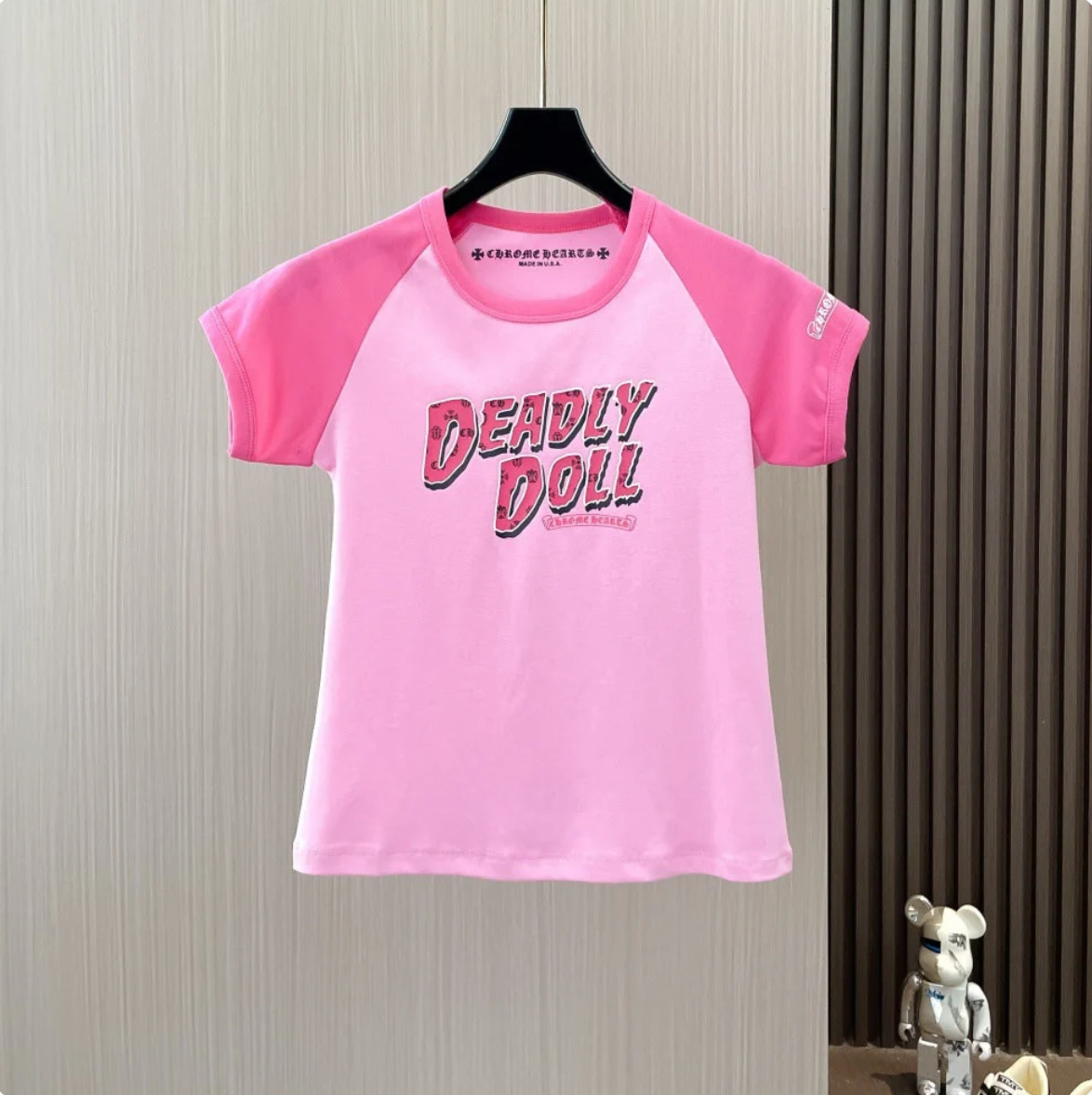 Chrome Hearts deadly doll cartoon goddess print short-sleeved T-shirt