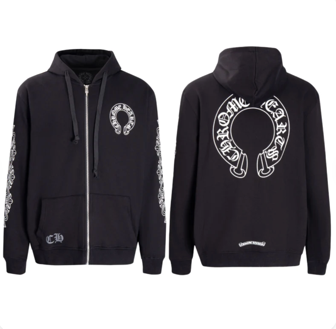 Chrome Hearts New Zip Up Hoodie -5001