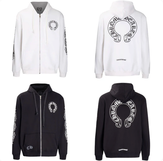 Chrome Hearts New Zip Up Hoodie -5001