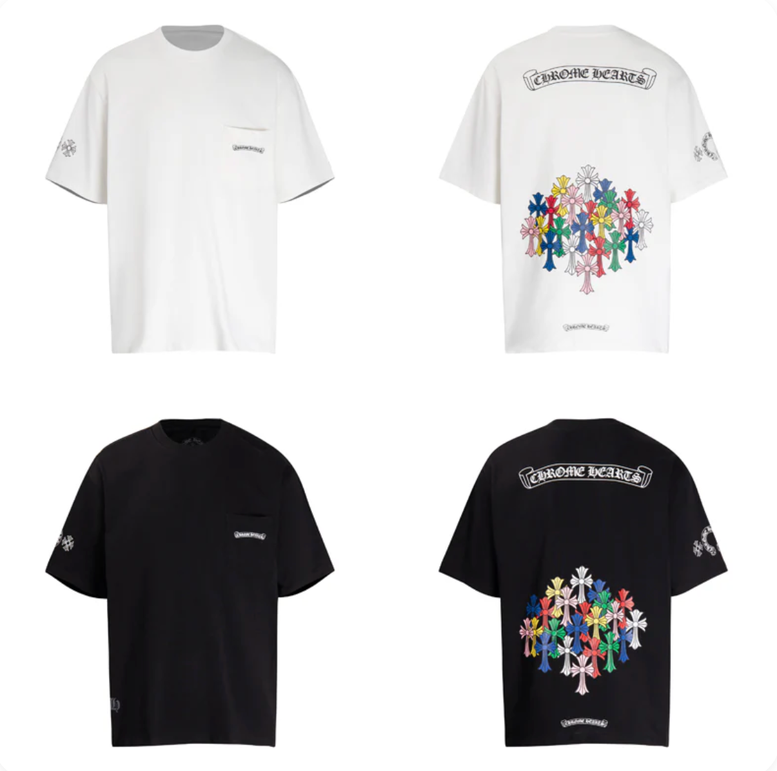 Chrome Hearts New T-shirts 6052