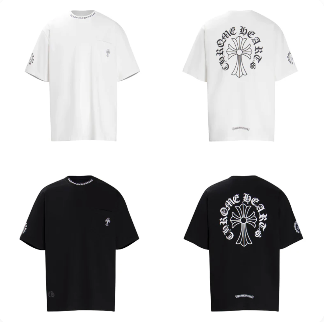 Chrome Hearts New T-shirts 6022