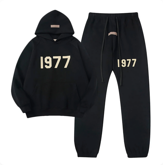 Fear of God Essentials 1977 Iron Black Full set