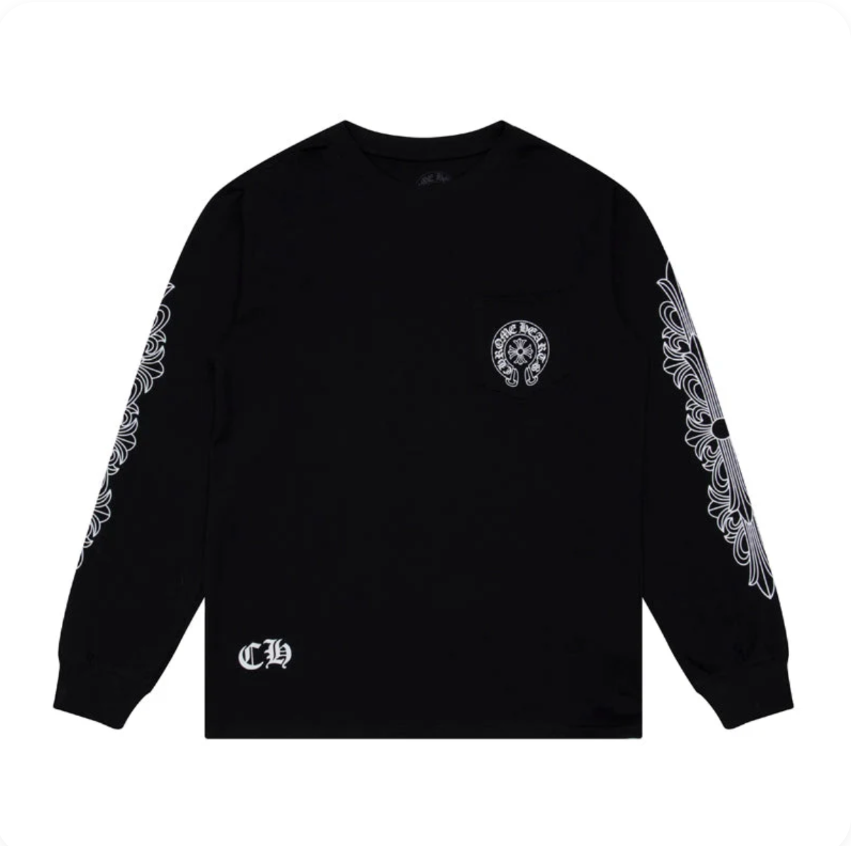 Chrome Hearts Men's Long-Sleeve T-shirt Sweatshirt K8008