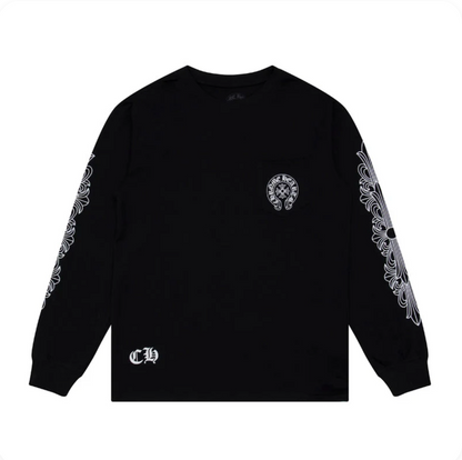 Chrome Hearts Men's Long-Sleeve T-shirt Sweatshirt K8008