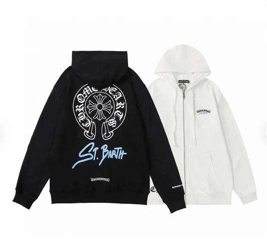 Chrome Hearts New Zip Up Hoodie