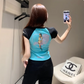 Chrome Hearts deadly doll cartoon goddess print short-sleeved T-shirt
