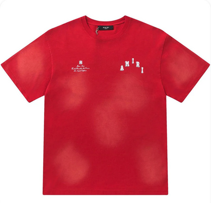 AMIRI LOGO Print Short Sleeve T-shirts