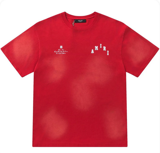 AMIRI LOGO Print Short Sleeve T-shirts