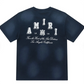 AMIRI LOGO Print Short Sleeve T-shirts