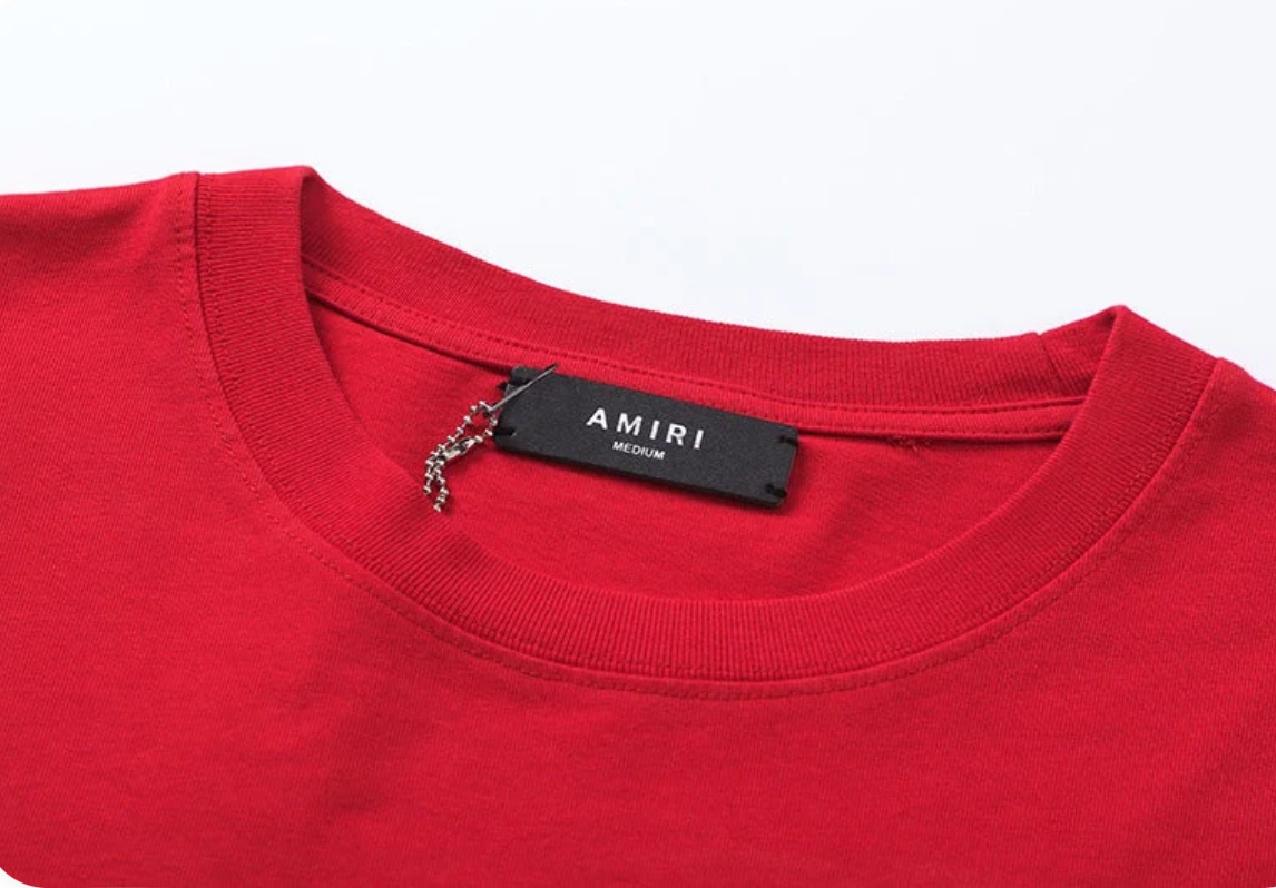 AMIRI LOGO Print Short Sleeve T-shirts