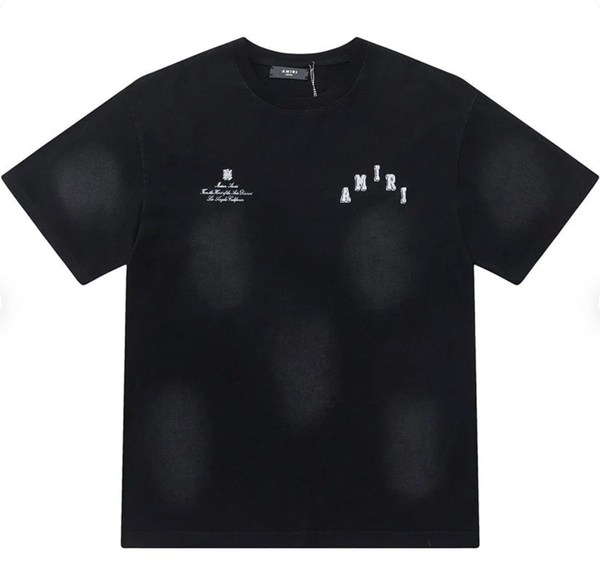 AMIRI LOGO Print Short Sleeve T-shirts