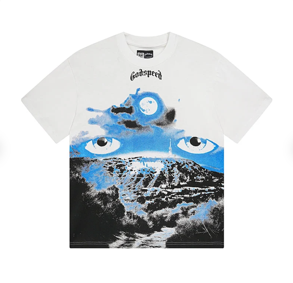 Godspeed T-Shirt Retro Fantasy Pattern