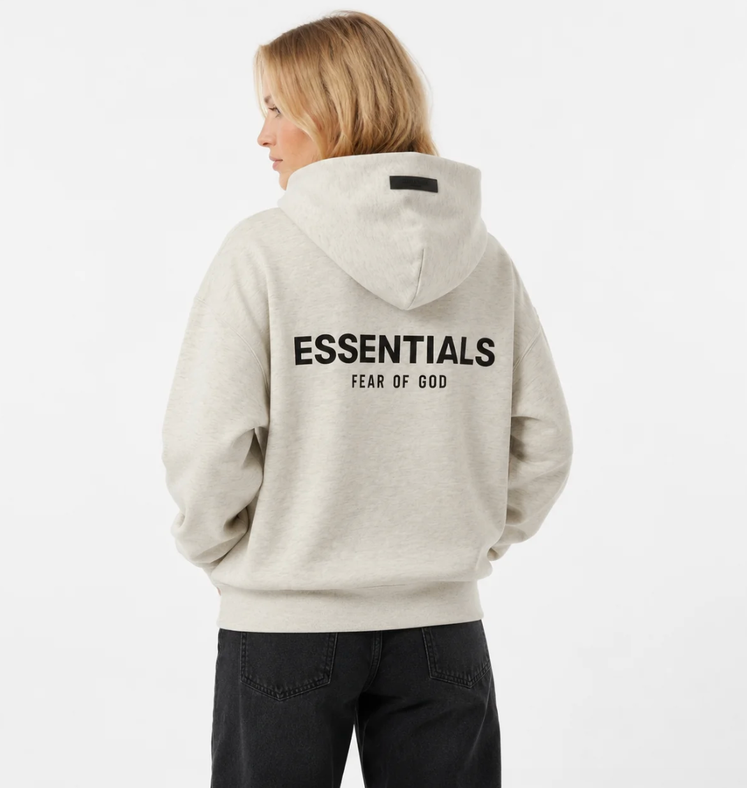 Fear of God Essentials Hoodie Light Oatmeal